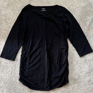 Motherhood Black Long Sleeve Top
